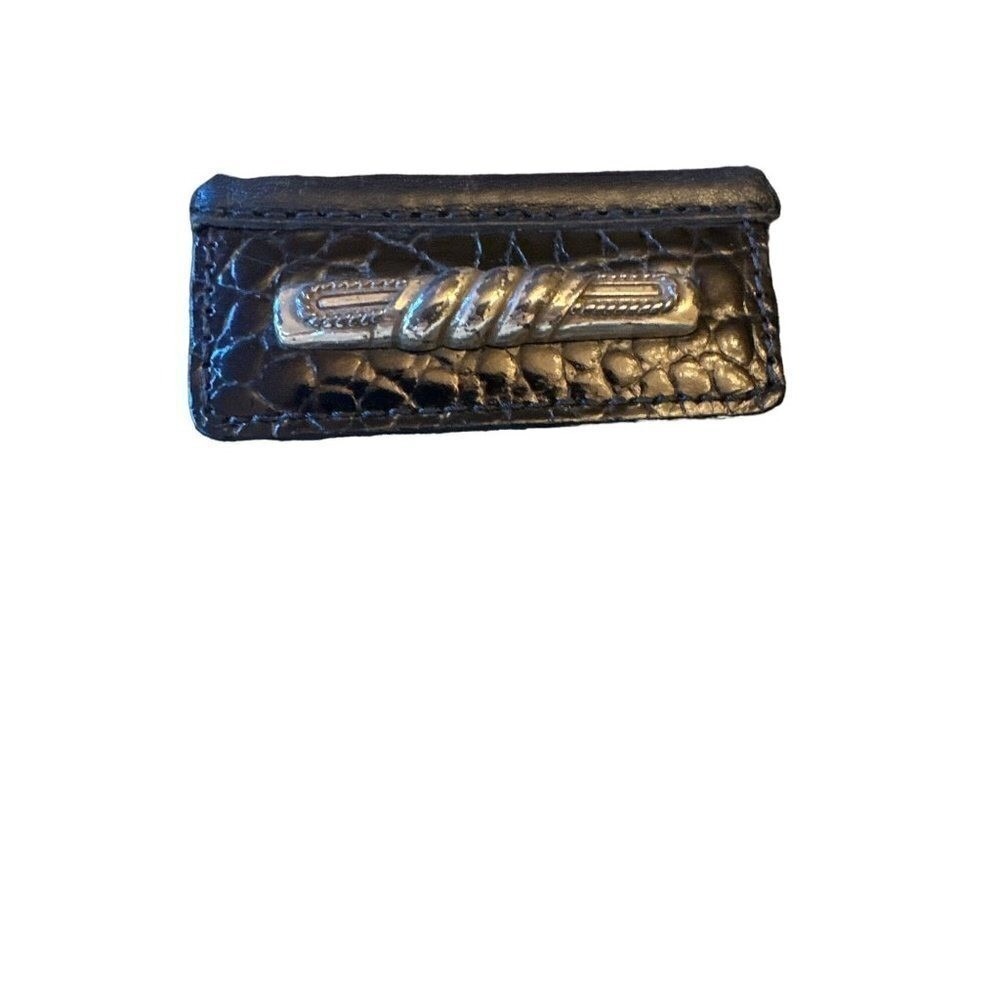 Brighton Straw Purse Leather Detail Shoulder Strap Silver Hardware - Picture 2 of 7